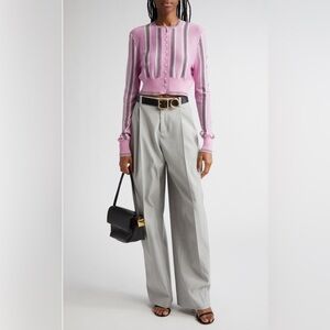 NWT Jacquemus Le Pantalon Curzio Suiting pleated Pants 34 US 2